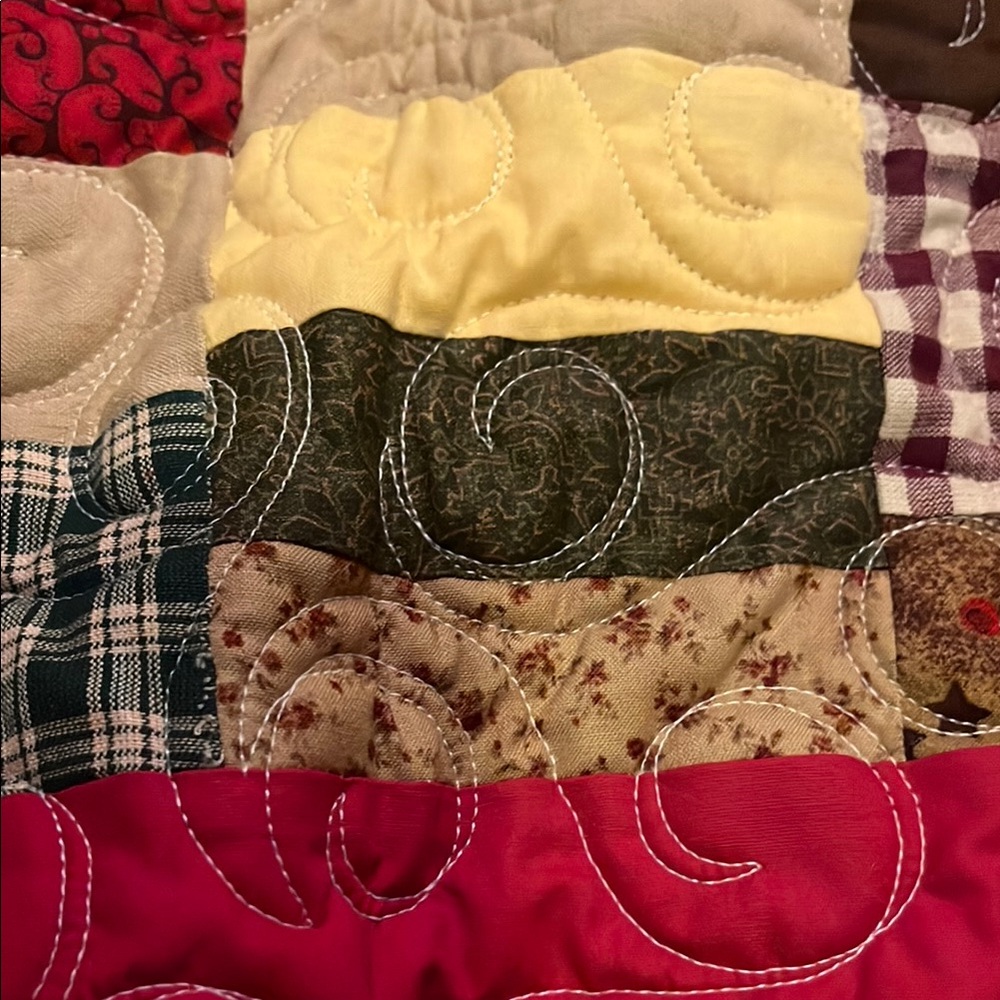 Homemade Patch Throw - Picture 5 of 5